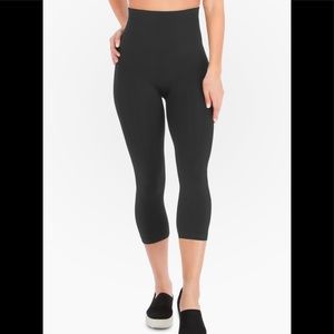 Belly Bandit Mother Tucker Capri Leggings XL Steel